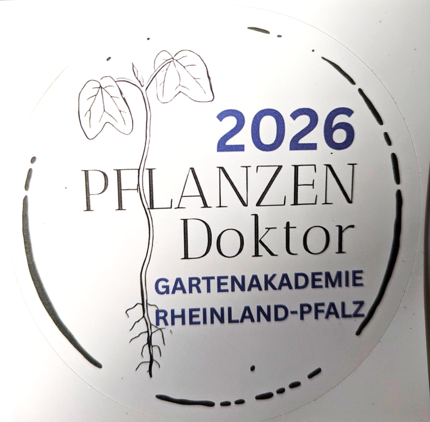 Zertifikat Pflanzendoktor Axel Scherer