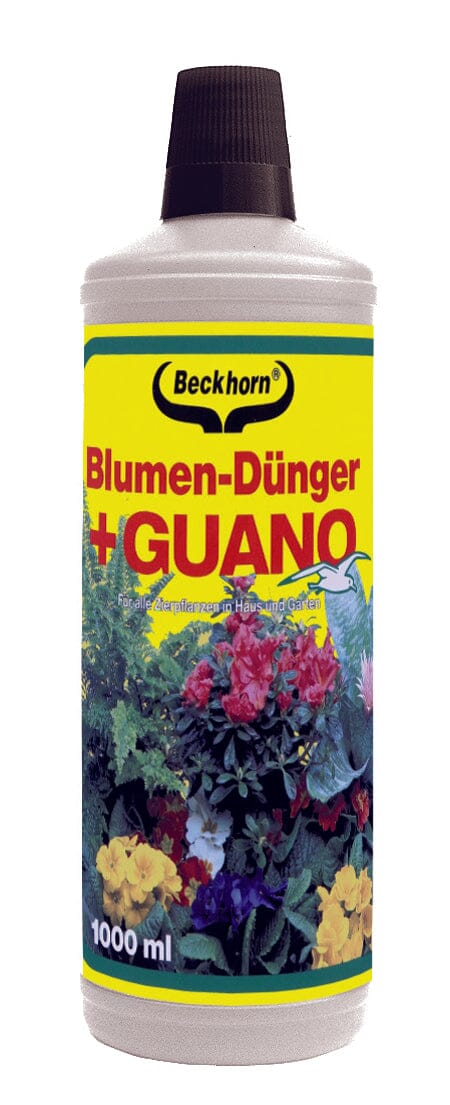 Beckhorn Blumen-Dünger + Guano 1 Liter Dünger toskanagartenshop 